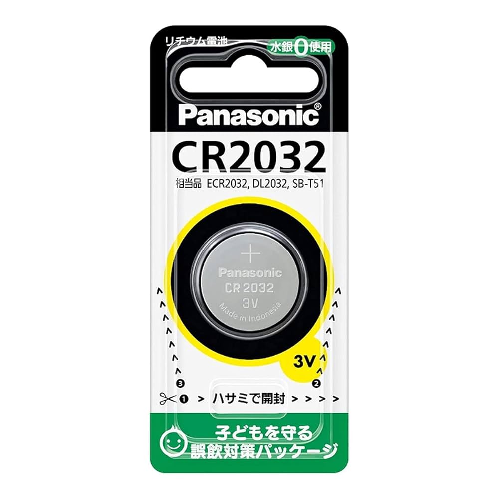 Amazon.co.jp: パナソニック リチウム電池 コイン形 3V 1個入